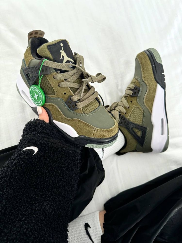 Nike Air Jordan 4 Retro Craft Olive