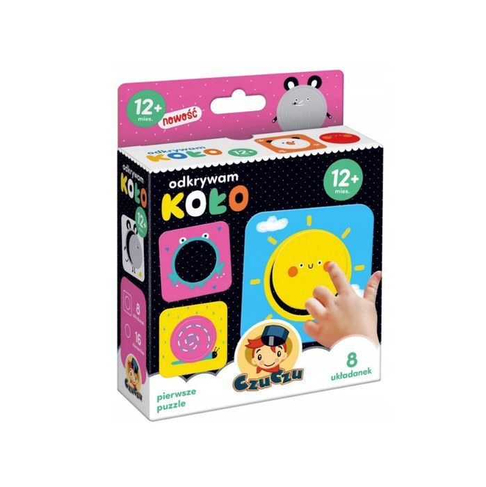 Odkrywam Koło Puzzle Sorter Czuczu 12M+