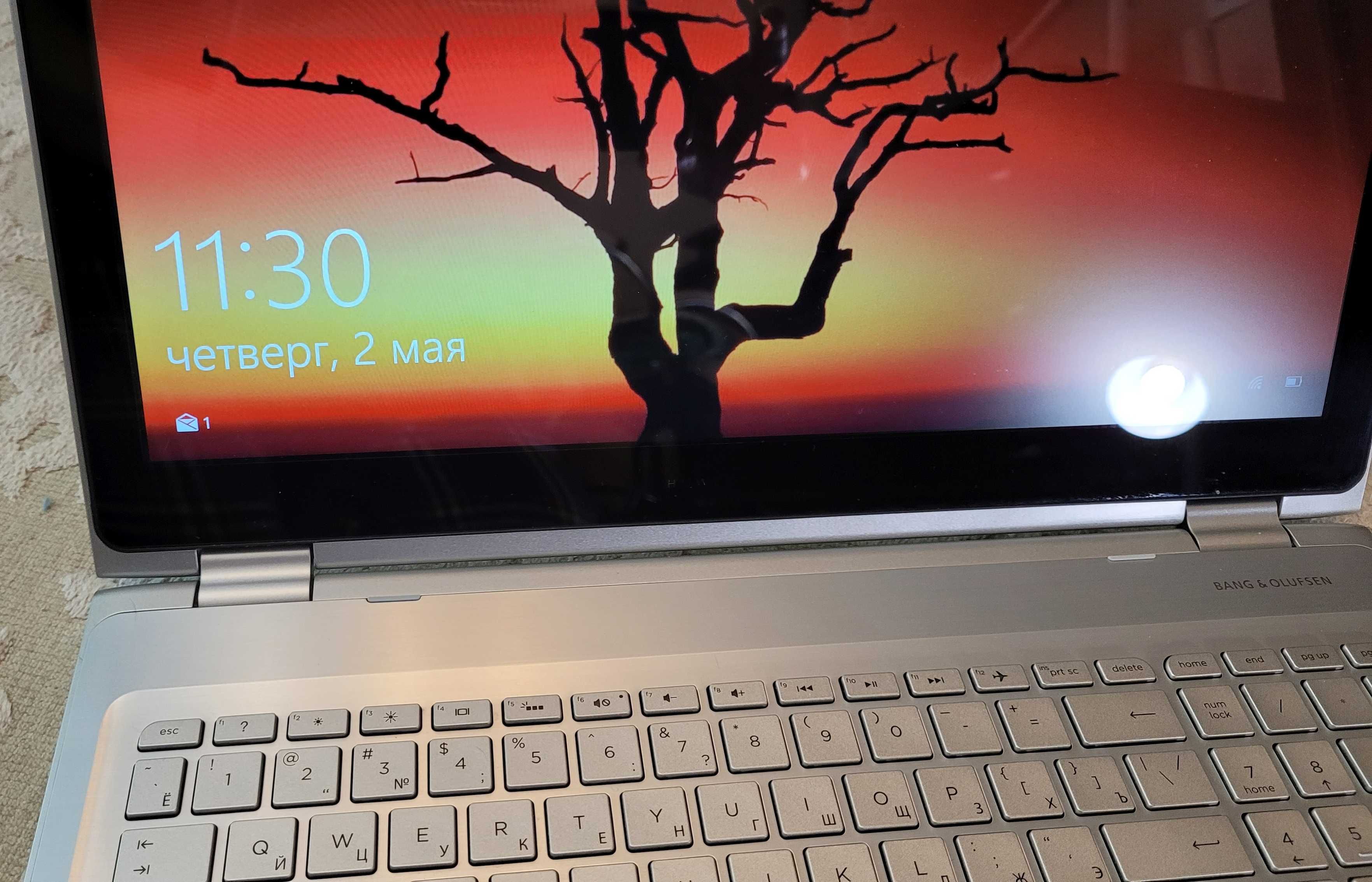 Ноутбук із сенсорним екраном трансформер HP Envy x360 / RAM 16 ГБ / SS