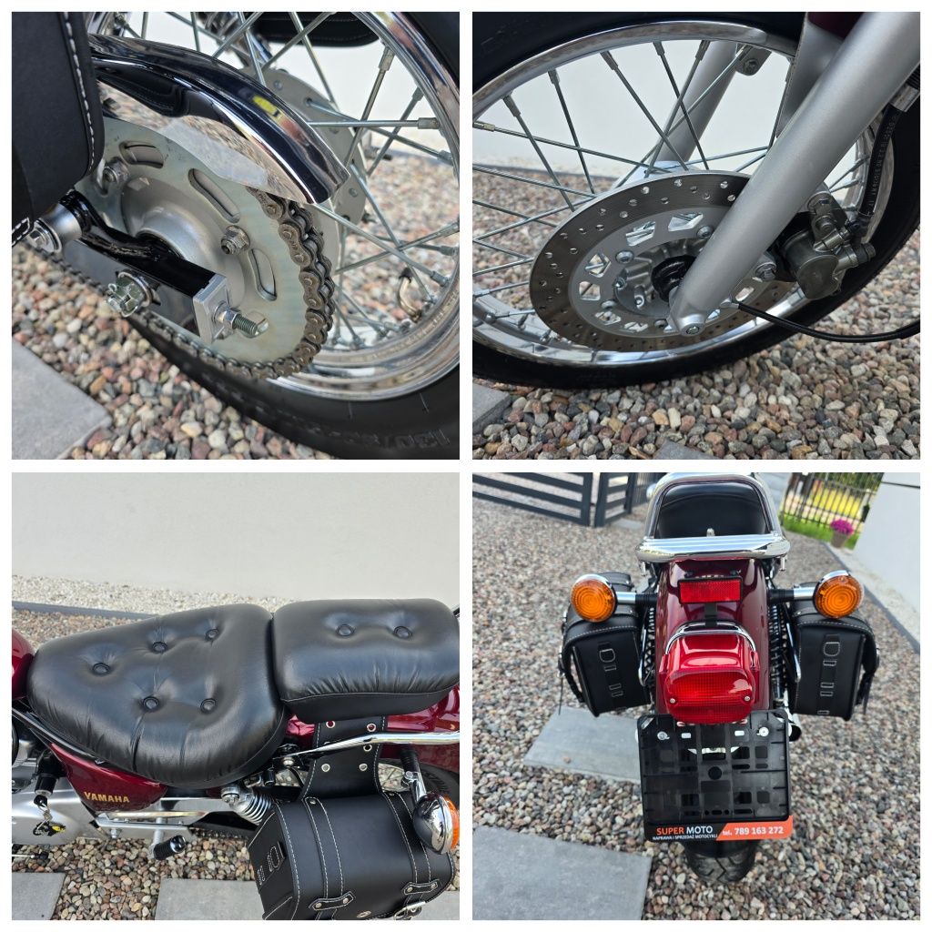 Yamaha virago 125 KAT A1,B 1997r po serwisie transport raty gratisy