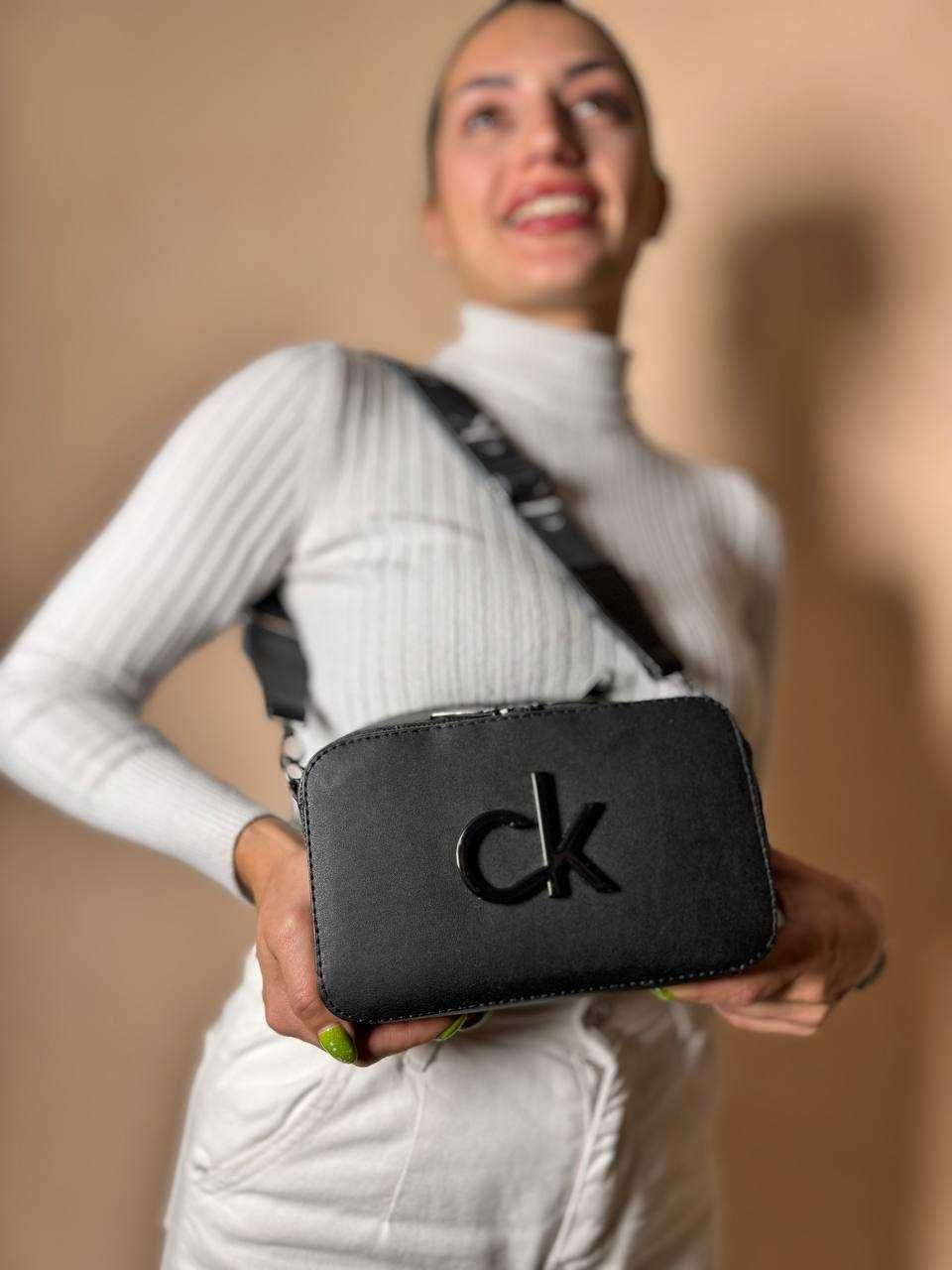 Сумка жіноча Calvin Klein крос-боді в різних кольорах