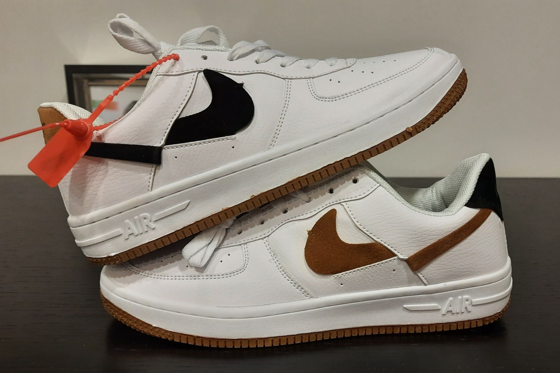 Nike Air Force 1 LX Vandalised - Black and Brown