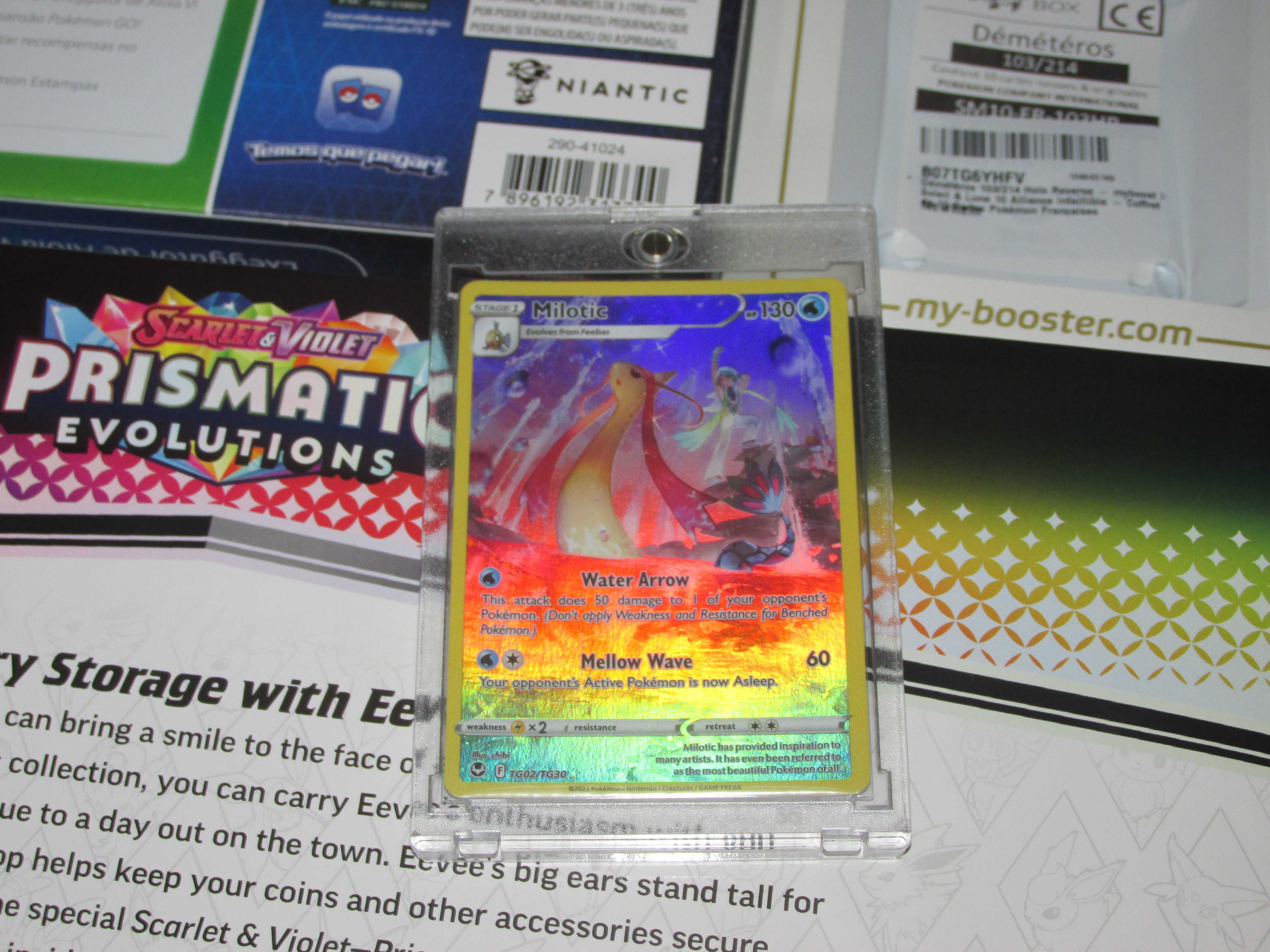 Special Pack Pokémon Boosters Prismatic Evolutions + Extras