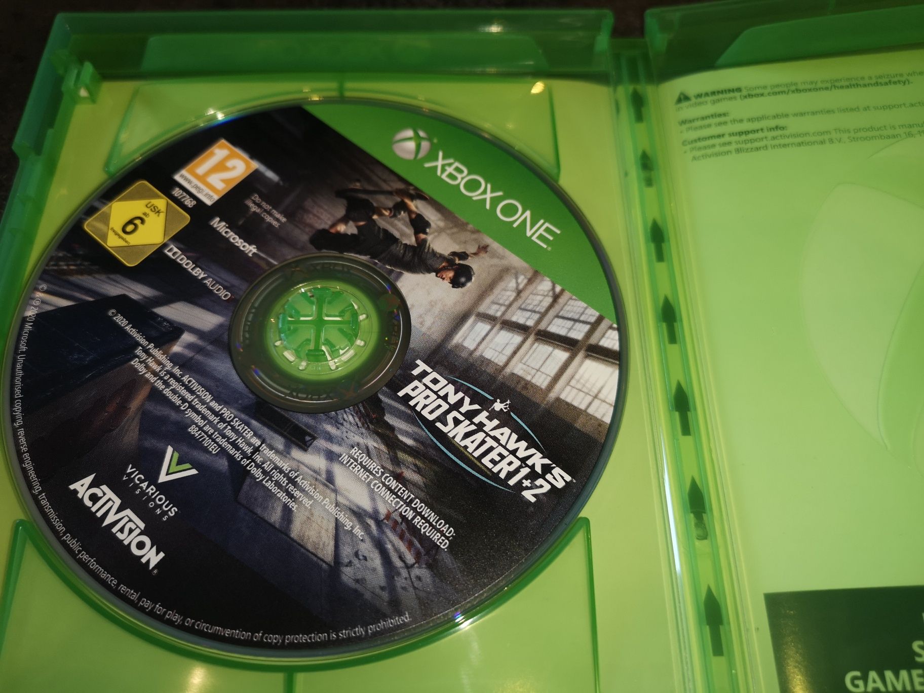 Tony Hawks Pro Skater 1+2 XBOX ONE gra (możliwość wymiany) sklep