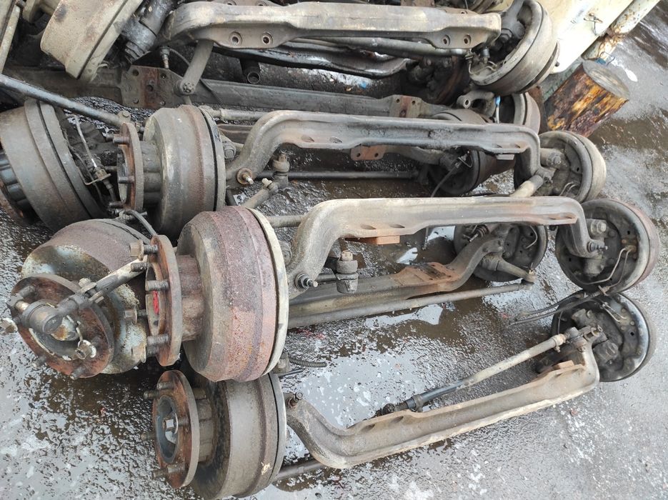 Балка передняя мост задний с барабанами Фотон Foton 1043 3.7 двигатель