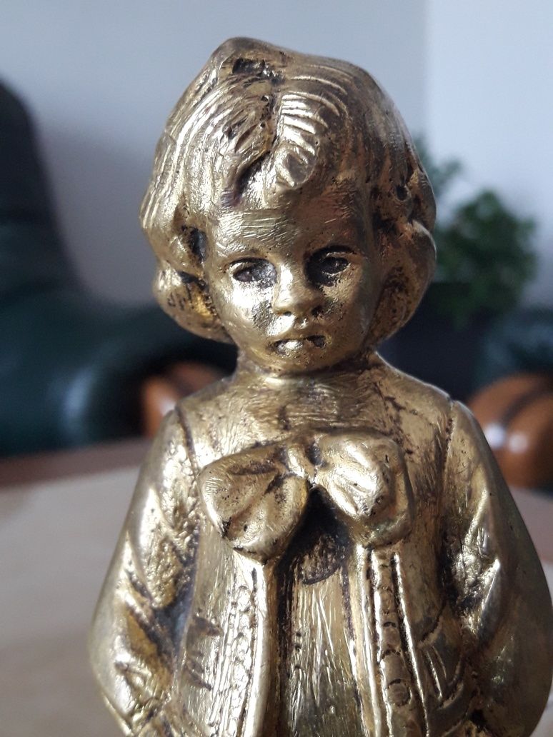 Figurka z brązu złoconego C'est Moi XIX w.