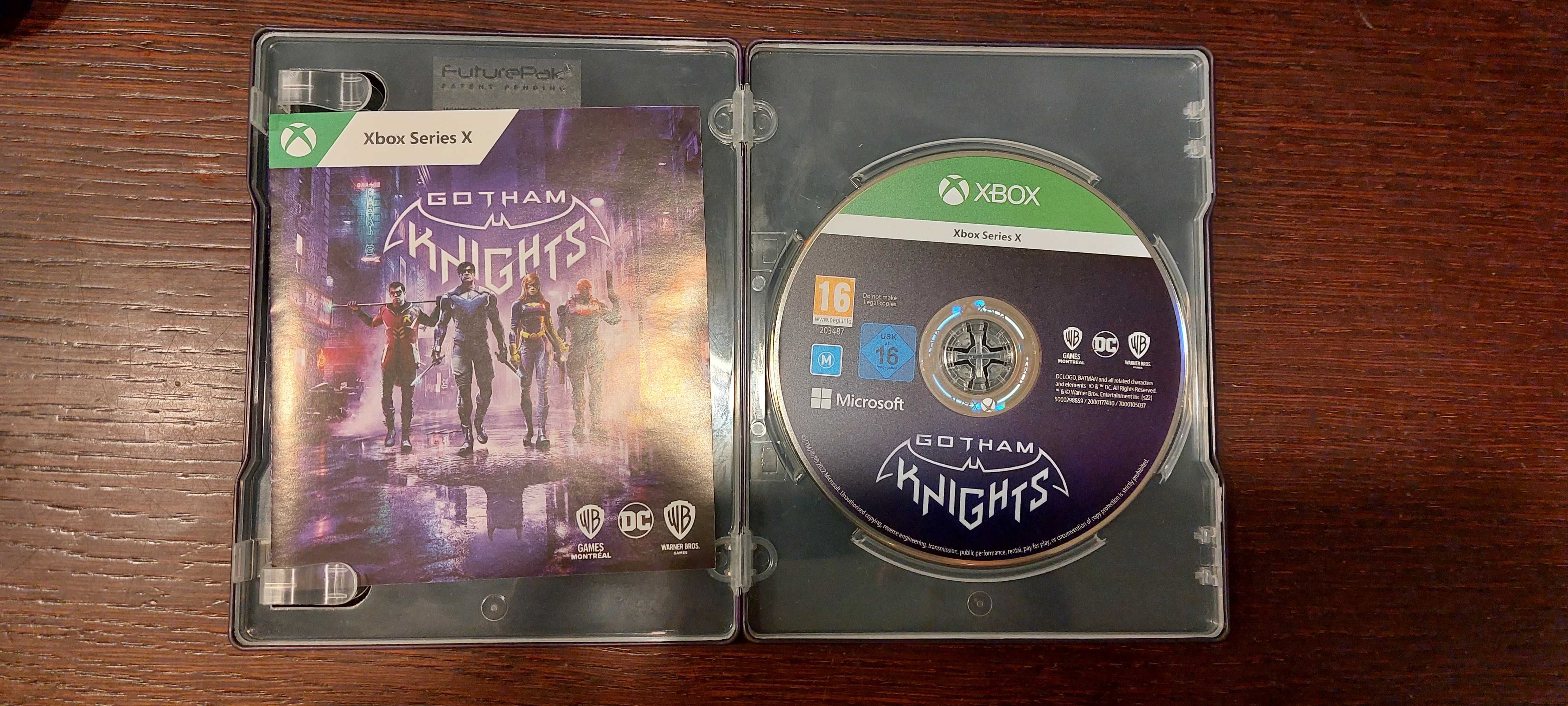 Xbox Series X Gotham Knights - metalowe pudełko