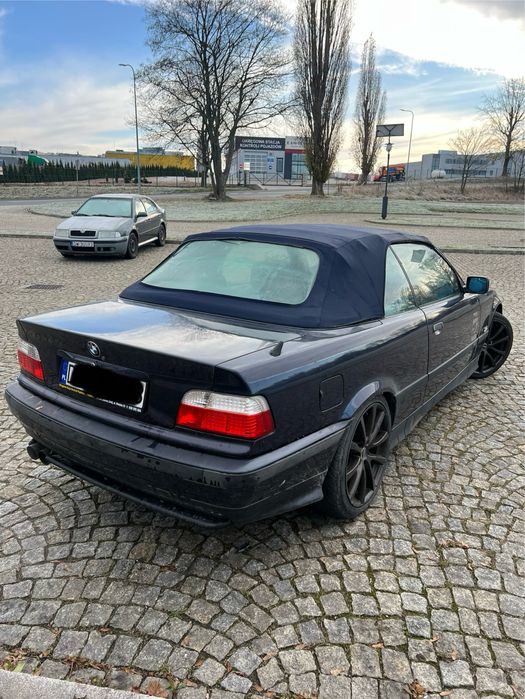 BMW e36 1.8 benzyna Cabrio*Alu 18” Borbet*Skory*Klima*Grzane fotele