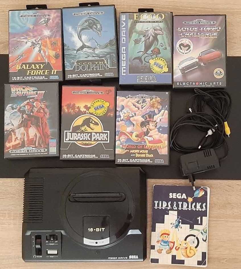 Super coleção Mega Drive & 32X & Game Gear