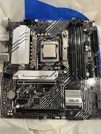 Материнка Asus prime B560M-A з процесором intel i5-11400f