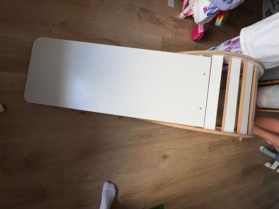 Bujak drewniany ze zjeżdżalnią