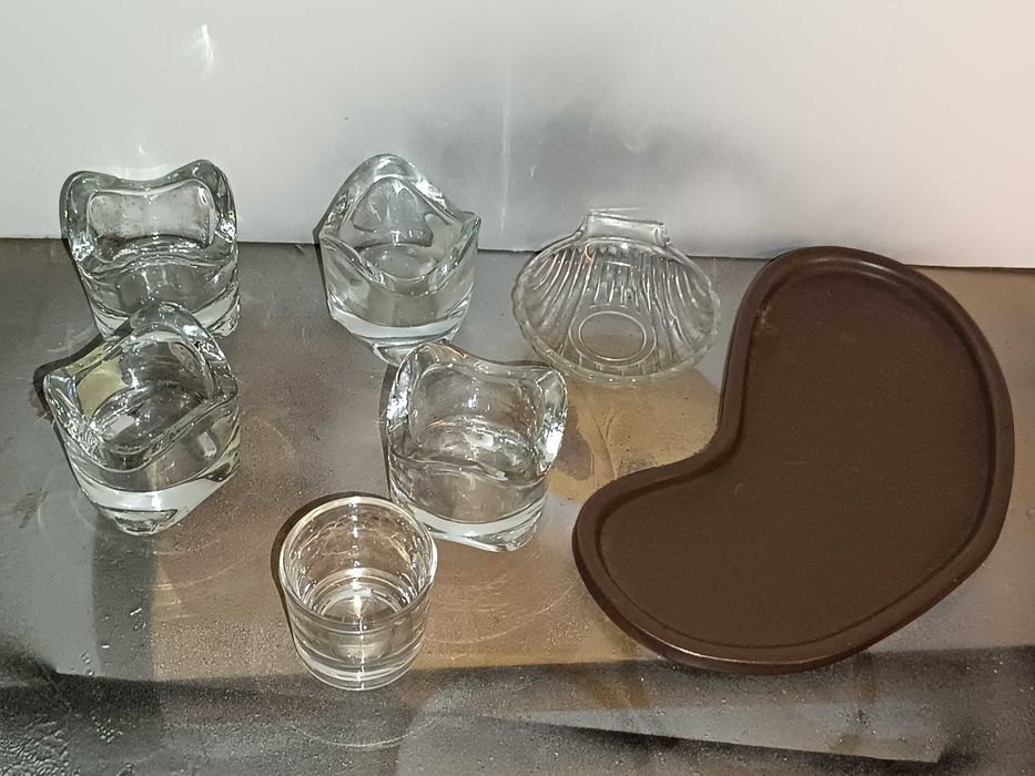 Conjunto decorativo para velas e sabonetes
