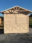 Domek handlowy 4 na jarmark drewniany kiosk sklepik PRODUCENT jasny