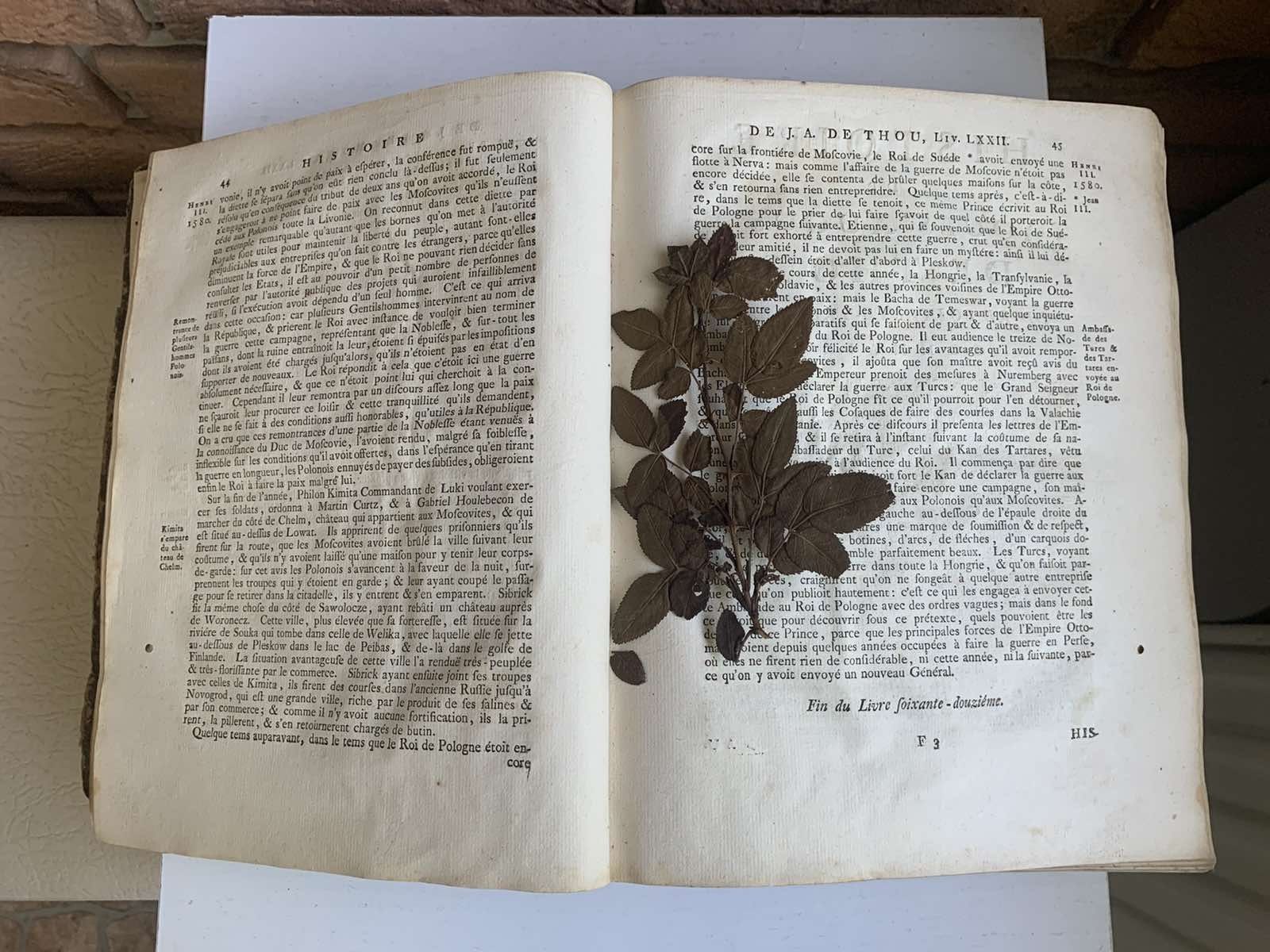 Книга Жак-Огюст Де Ту,Універсальна історія. 1711 рік.