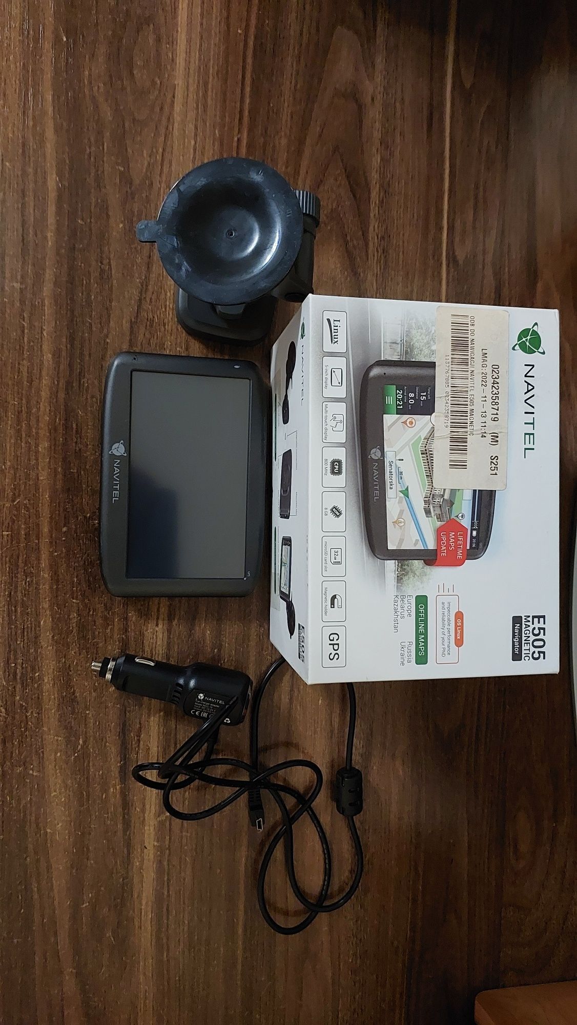 Навігатор GPS NAVITEL E505 Magnetic