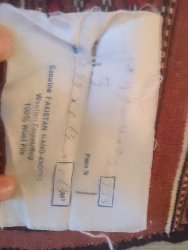 Dywan bawełniany tkany ręcznie