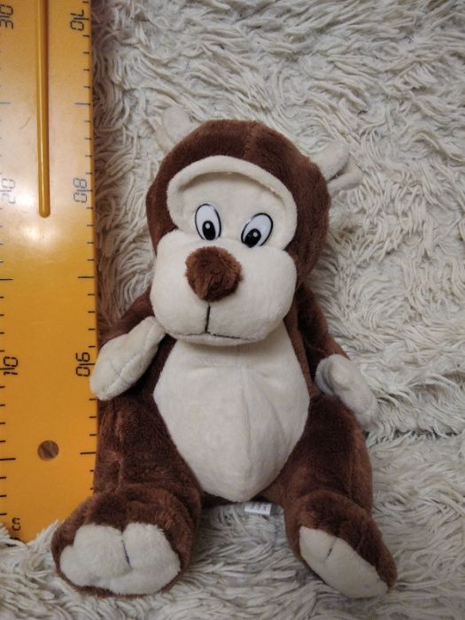 мягкая игрушка Медведь Миша в шарфе