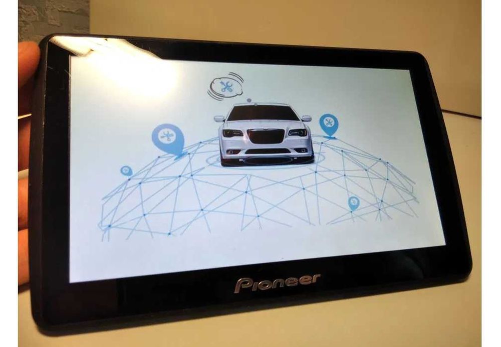 TIR /ADR. Вантажний GPS навігатор Pioneer 7 Європа, Україна! 2025р