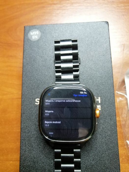 Продам Смарт годинник Vwar Core M99 8-128 всі деталі за тел або відео