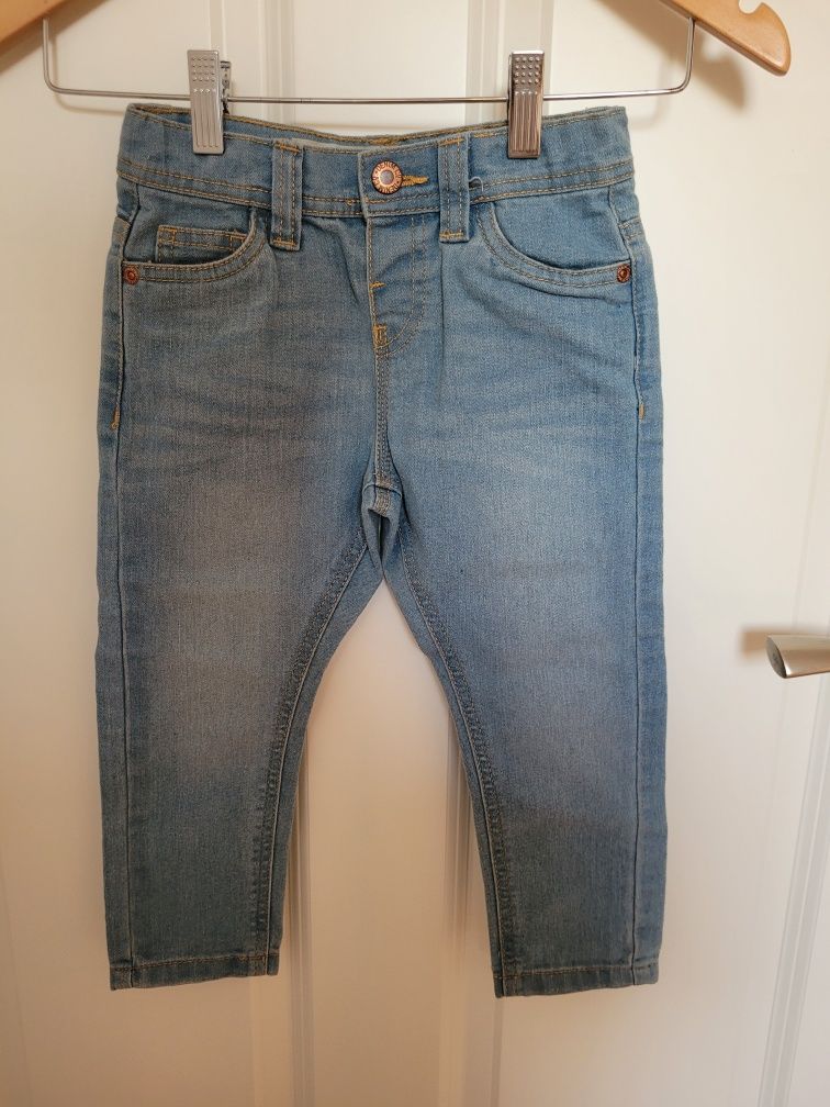 Nowe spodnie jeans dziecięce 98cm Denim & Co