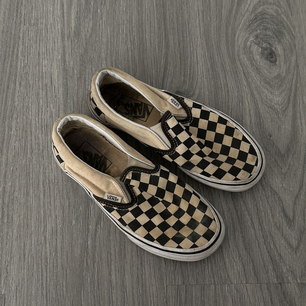 vans slip on old school sk8 вансы слипоны шашечные 36.5