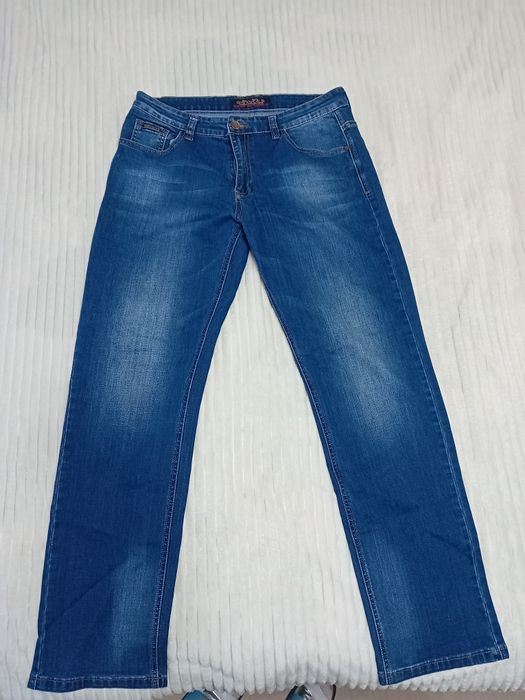 Spodnie męskie jeans granatowy. R. 34- L.