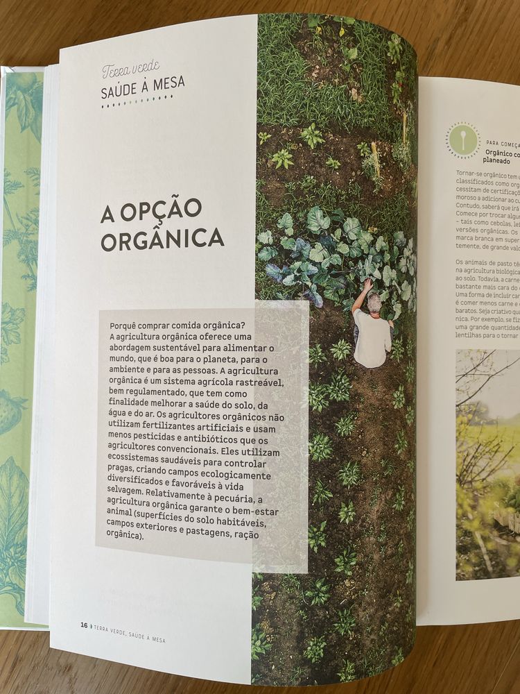 Livro Bimby “Terra verde saude á mesa”