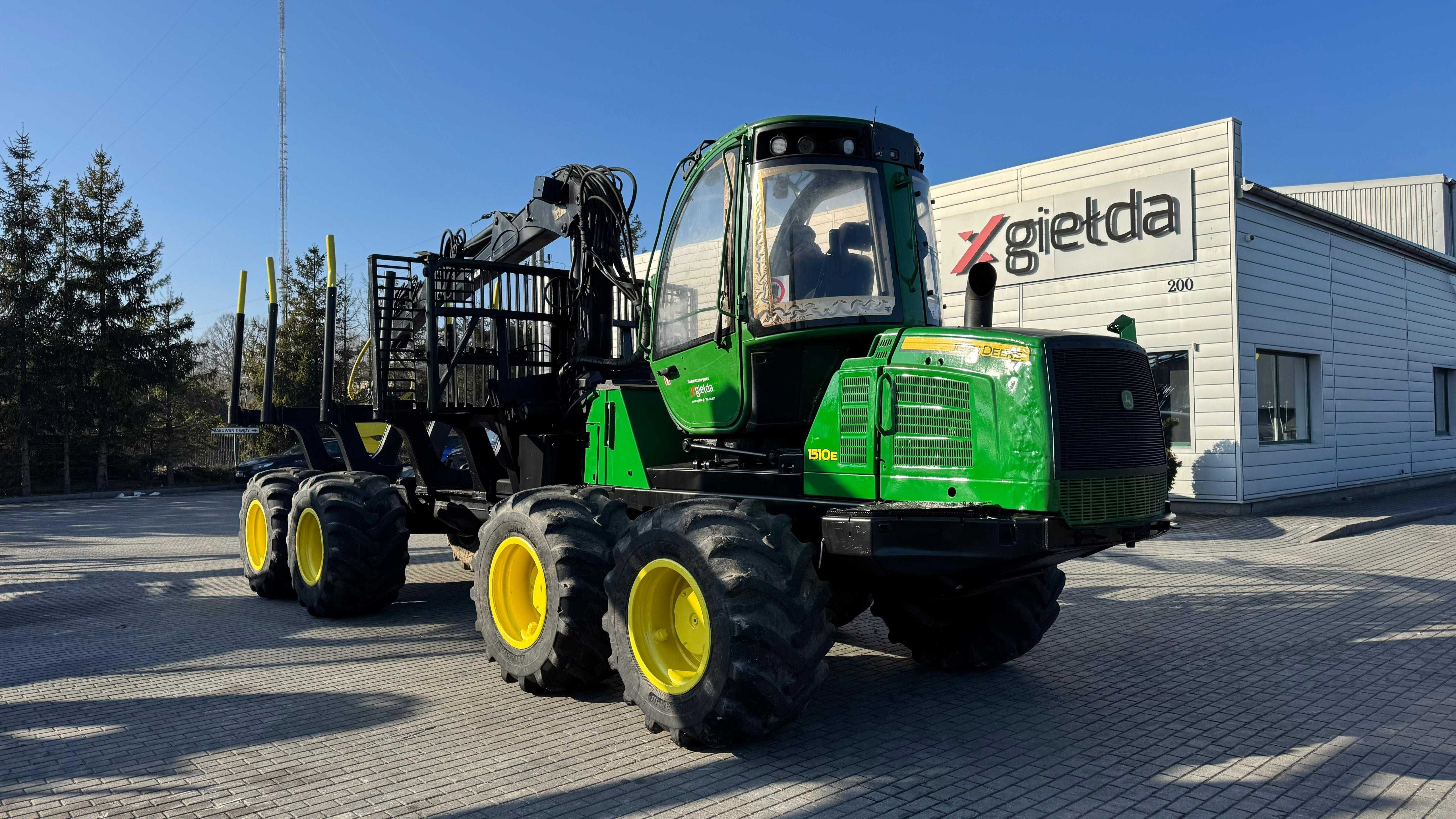 Forwarder John Deere 1510E VLS rok 2011