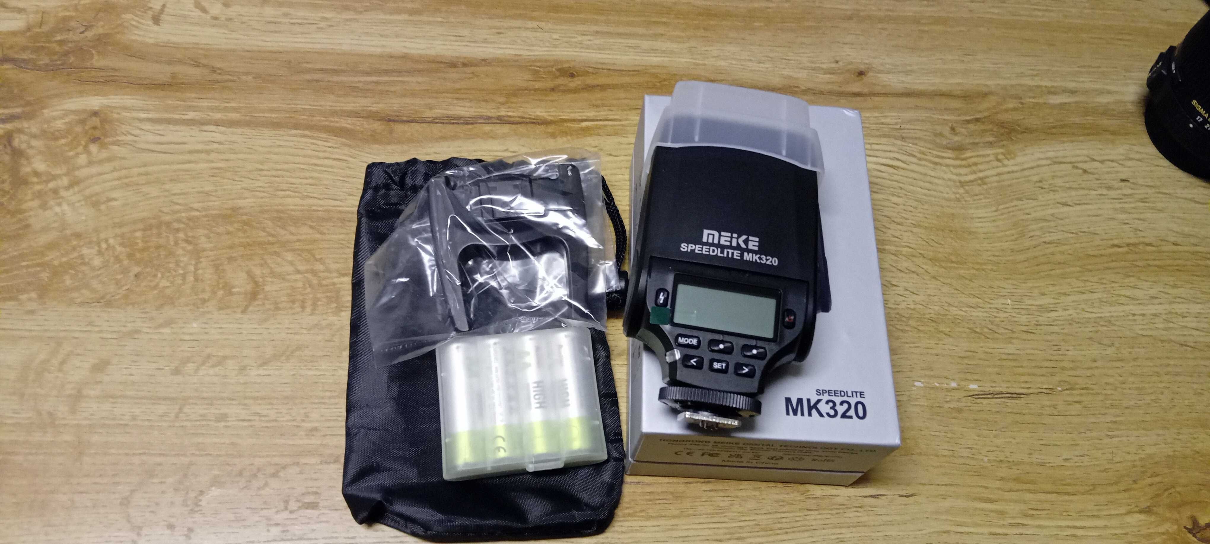 Acessórios fotográficos para camara Nikon (Lente, Flash, Mochila)