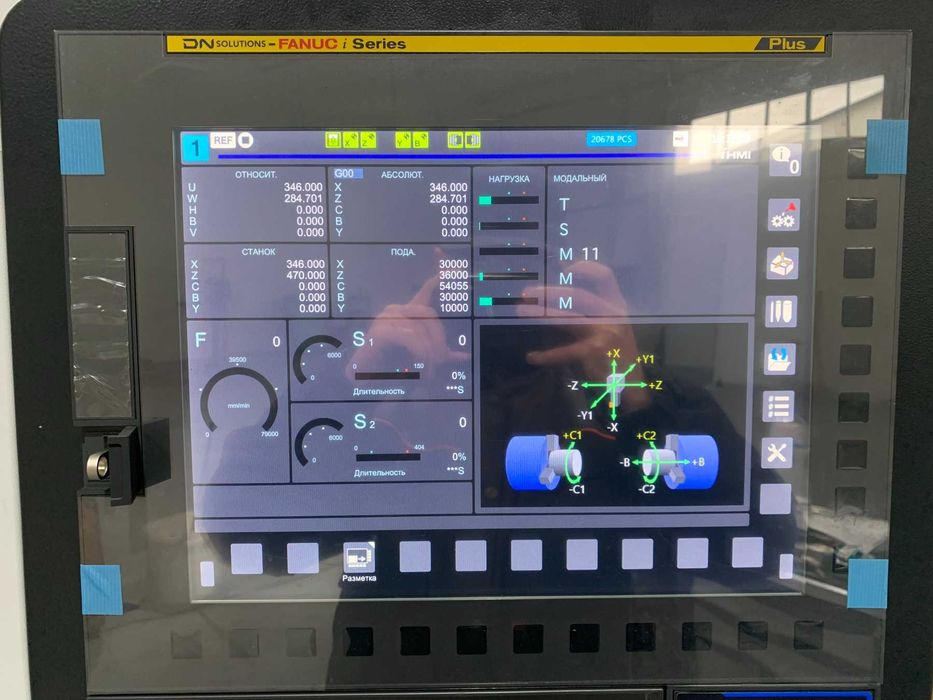 Токарний верстат / Токарный станок с ЧПУ Doosan LYNX 2100LSYA 2024р.в.