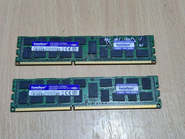 4 Gb DDR3 Серверна × 2 1333MHz