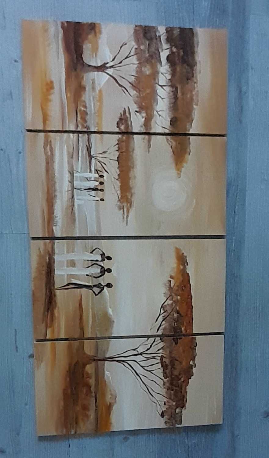 Obraz tryptyk 4 części 40 x 81-84cm
