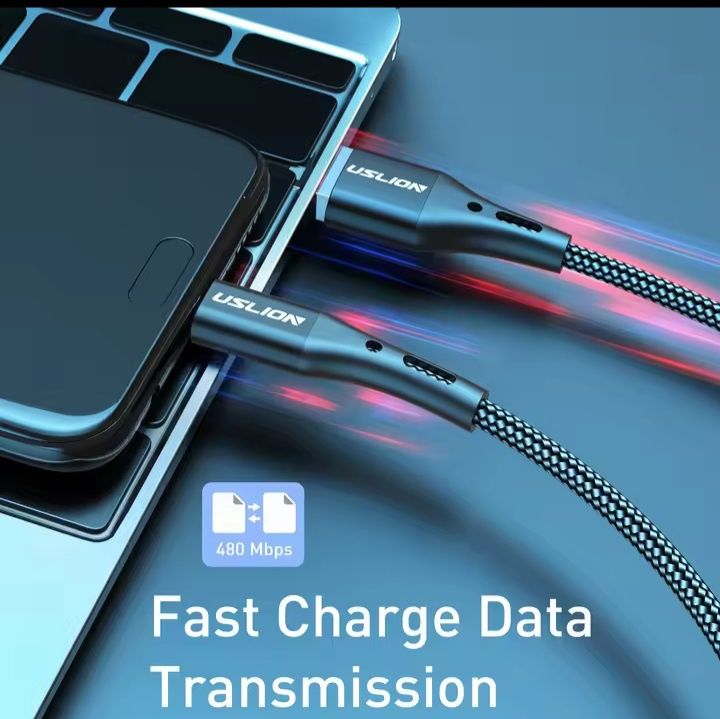 Кабель micro USB, микро юсб для быстрой зарядки 3 Аh, передача данных.