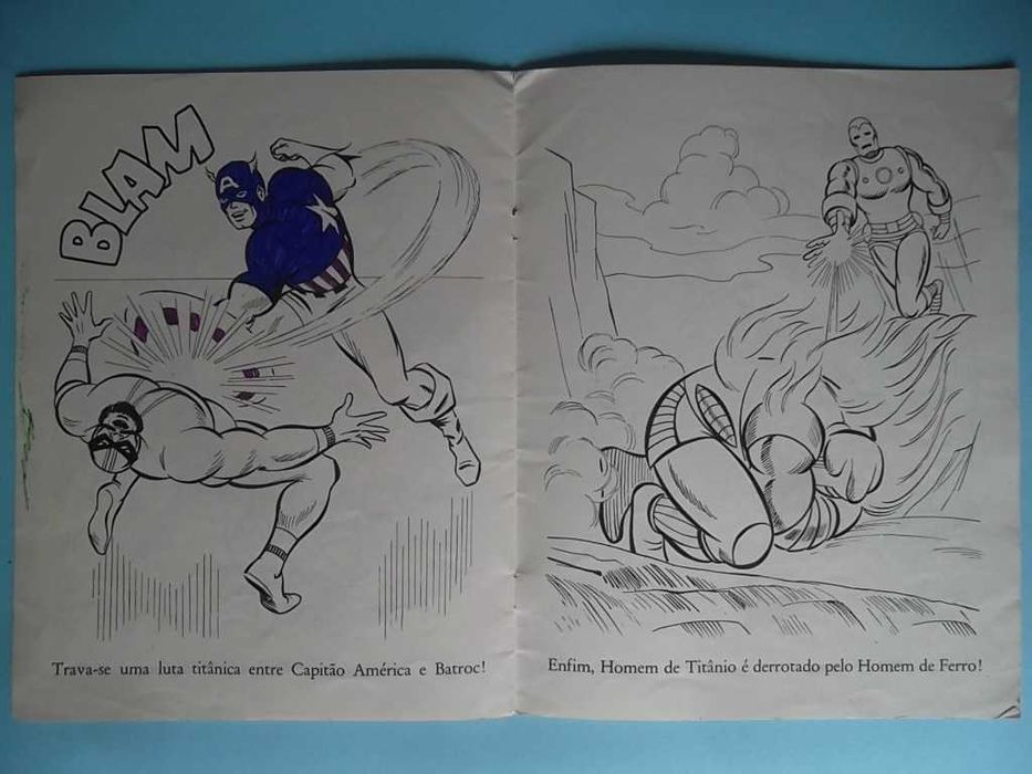Super-Heróis Marvel - EBAL - Raríssimo livro.