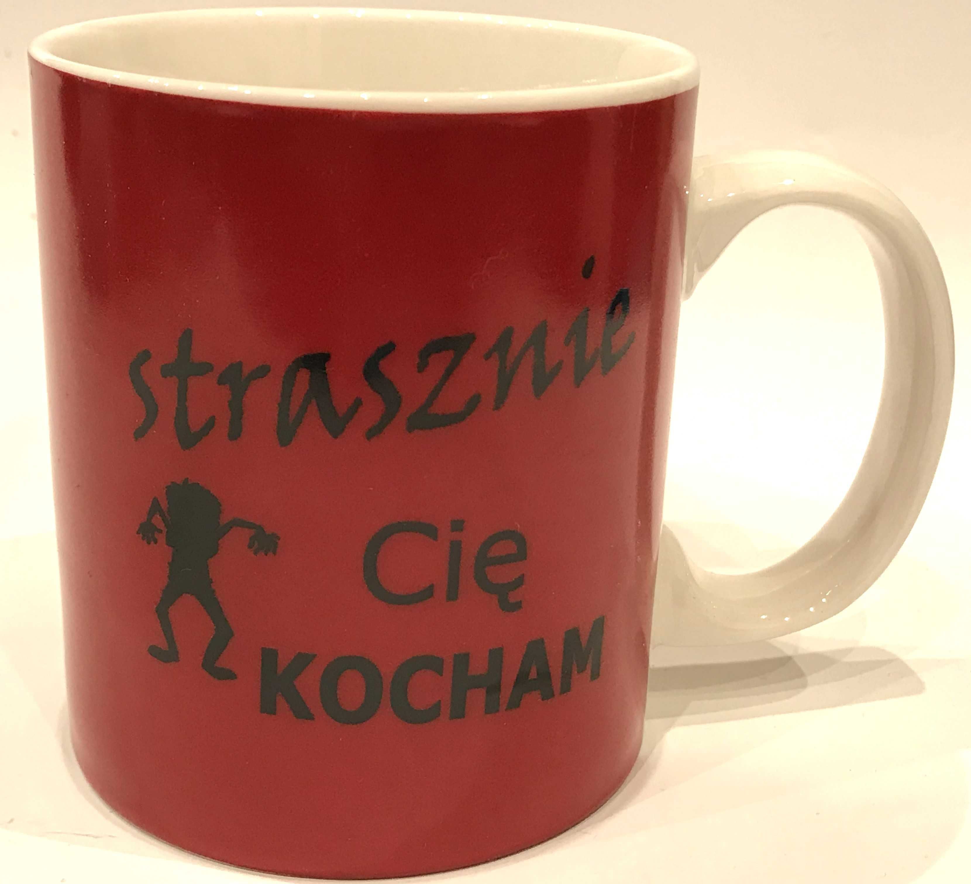 Kubek Strasznie Cię Kocham