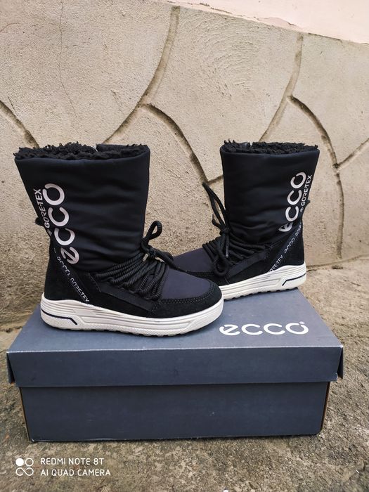 Ecco 27 ботинки дитячі зимові чоботи унісекс сапоги взуття ессо