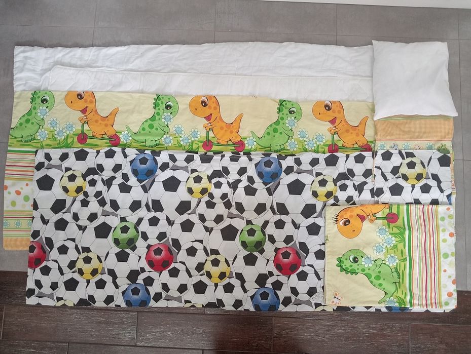 Pościel długa do przedszkola, żłobka, komplet, zestaw, poszwy, koldra