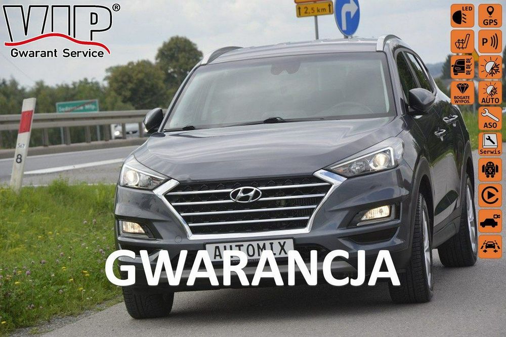 Hyundai Tucson 1.6CRDI pierwsza rej 2020 nawi kamera android auto car play gwarancja