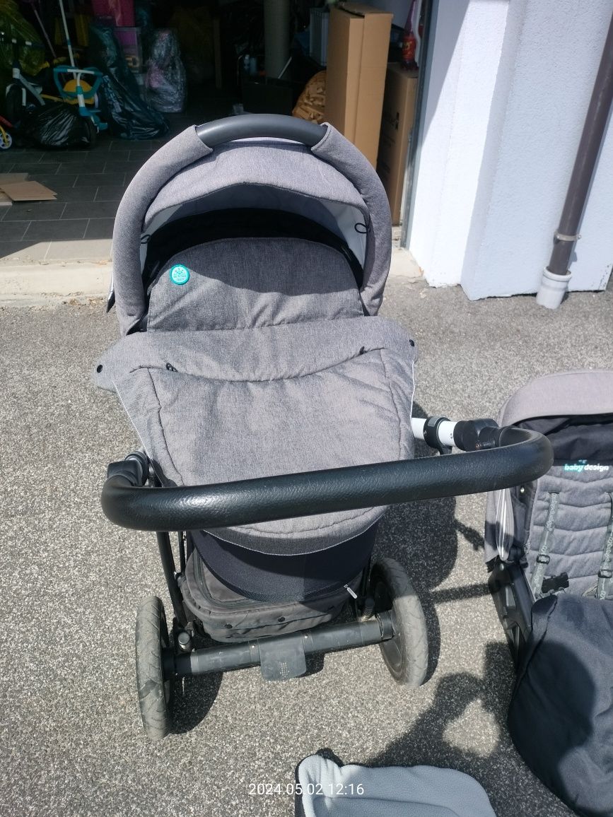 Wózek 3w1 Baby design Lupo Comfort