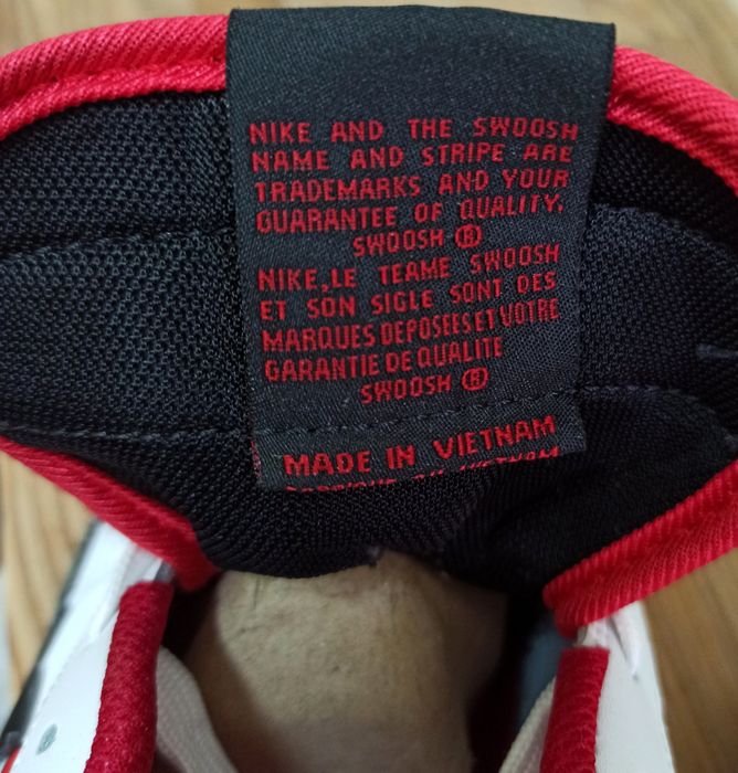 Nike Air Jordan Legacy 312 Low кроссовки мужские черно белые с красным