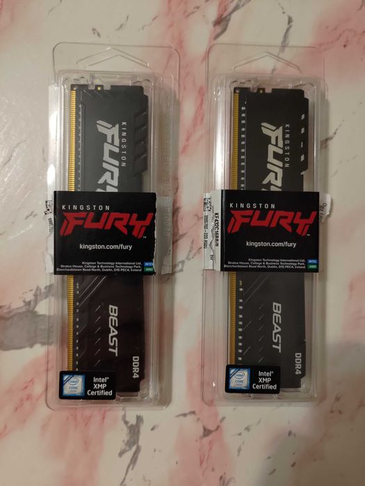 RAM Kingston FURY BEAST DDR4/3200MHz/64gb(32x2)/CL16