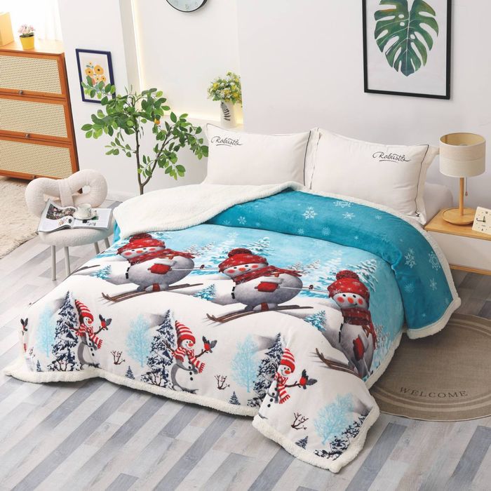 Плед на овчині 200х230 Кольори в фото