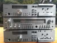 GRUNDIG R100 Amplituner + GRUNDIG CF 5000-2 Magnetofon Deck Wieża PRL