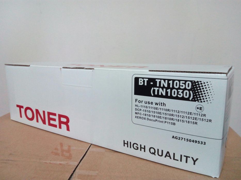 Toner Compatível Brother TN-1050 / TN-1000