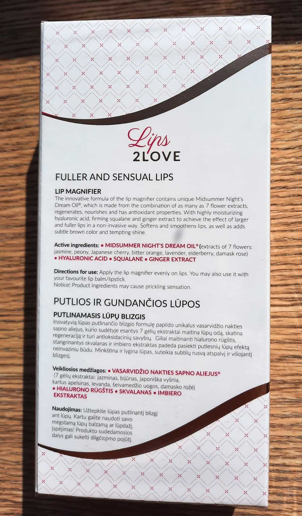 Balsam powiększający usta Lips 2 love, Inveo, nowe