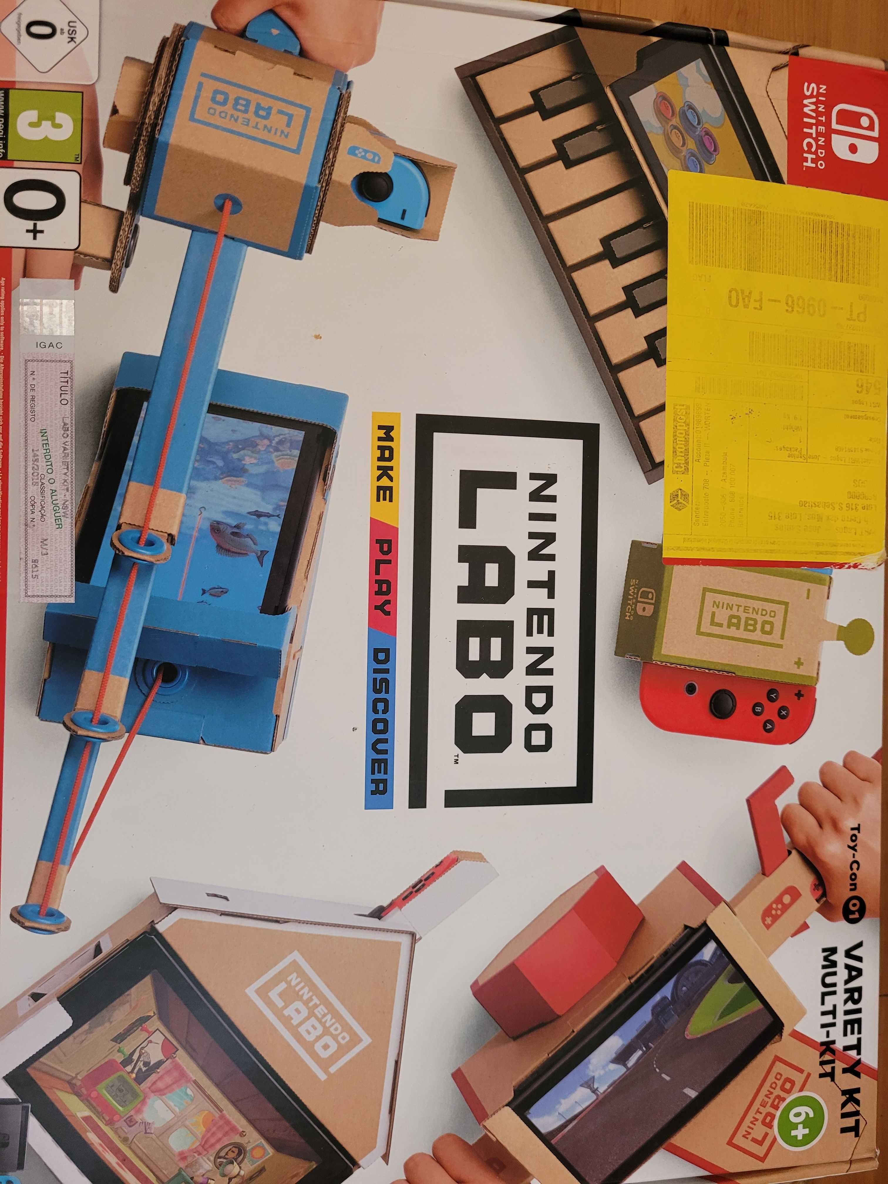 Nintendo switch com 3 jogos