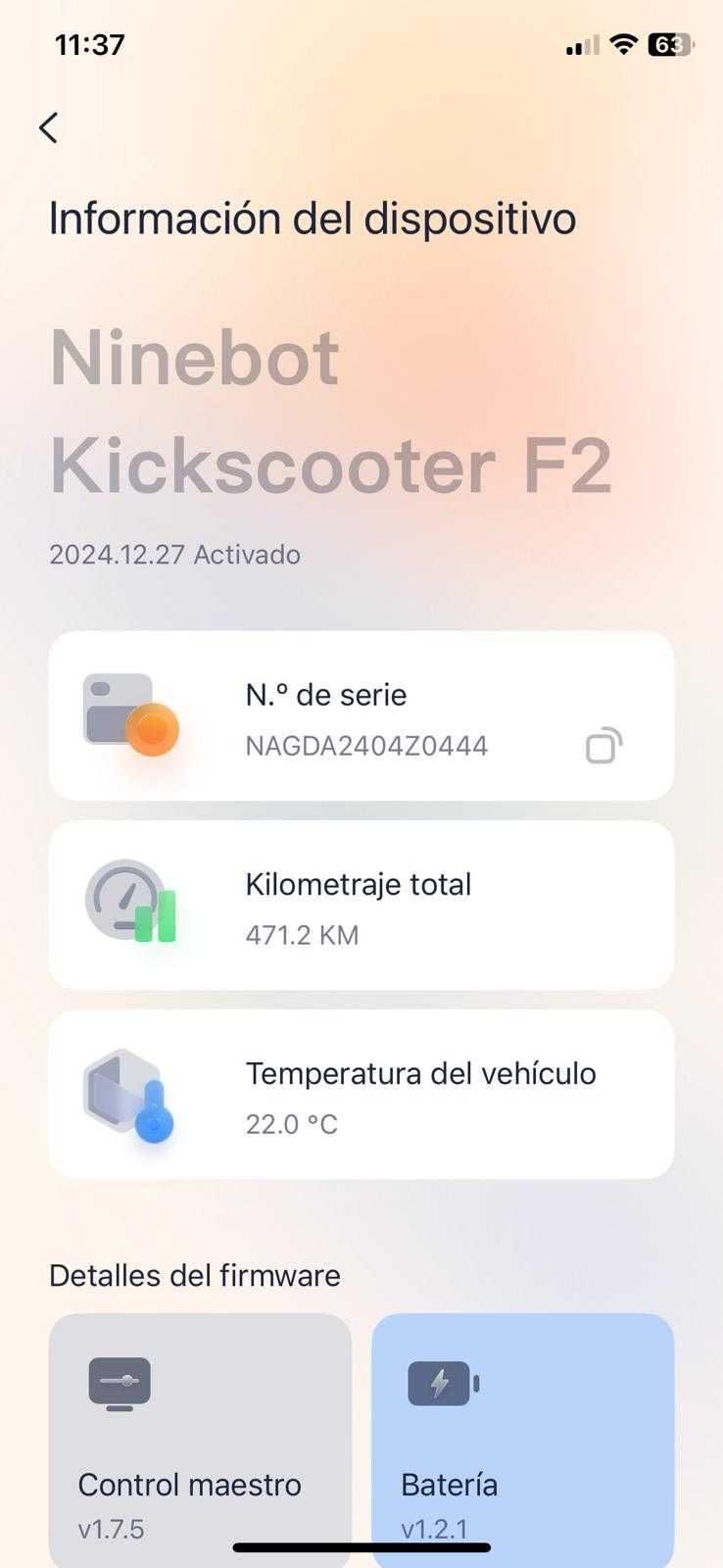 Trotinete ninebot KickScooter 800W SEGWAY como nova