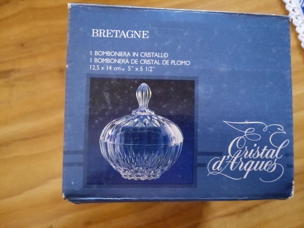 Bomboneira Cristal d’Arques