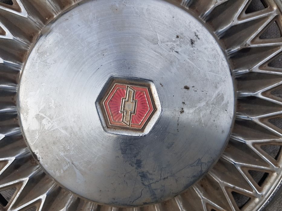 Kołpak Dekiel Chevrolet Kapsel Metalowy Chrom Lata 70 Oldtimer PRL USA