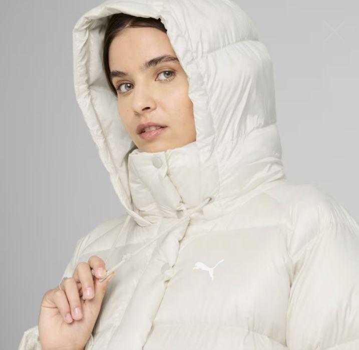 Пуховик куртка пуховая оверсайз puma